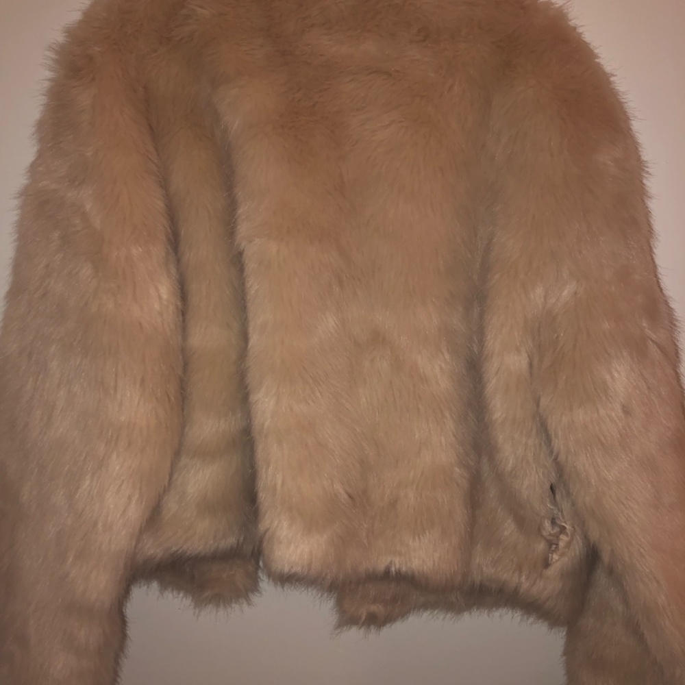Faux Fur Coat - Picture 5 of 6